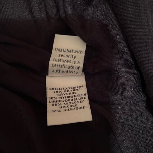 Diane von Furstenberg dress sheath black lace lined sheer  2 FIRM on PRICE - Picture 8 of 9